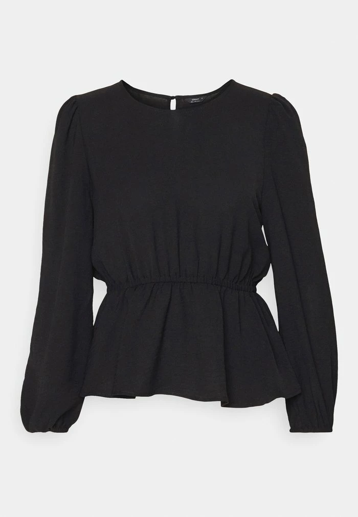 ONLY Petite ONLMETTE O NECK - Blouse - Black 6 ONLY Petite ONLMETTE O NECK - Blouse - Black - Image 4