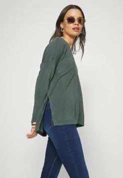 ONLY Petite ONLAMALIA V NECK - Jumper - Balsam Green -ONLY Petite store ff706885c56740caa143afc9fe0df9d2